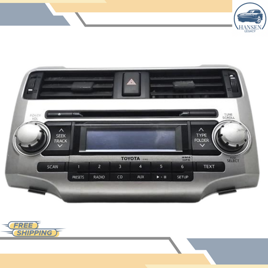 2010–2011 TOYOTA 4Runner Radio Stereo Receiver MP3 CD Player P1850 OEM 10 11 — view 1