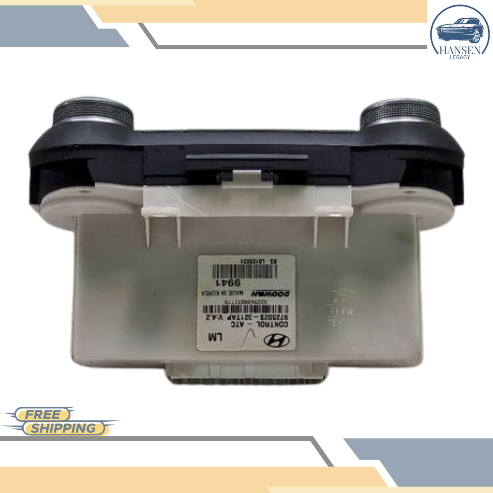 2010–2013 Hyundai Tucson A/C AC Temperature Control Unit Automatic 10 11 12 13 — view 3