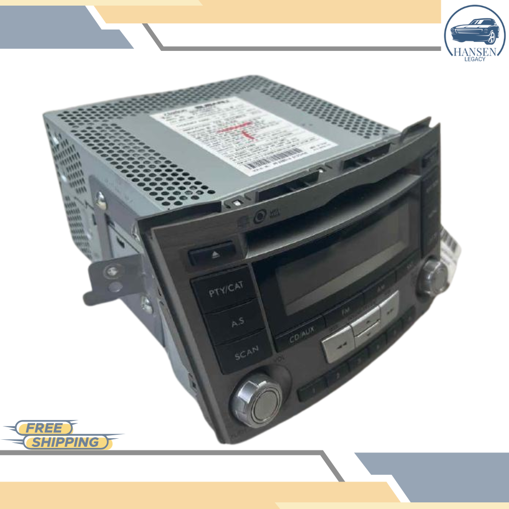 2012–2014 Subaru Legacy AM FM CD Radio Receiver ID CE617U1 Tested 12 13 14 — view 4