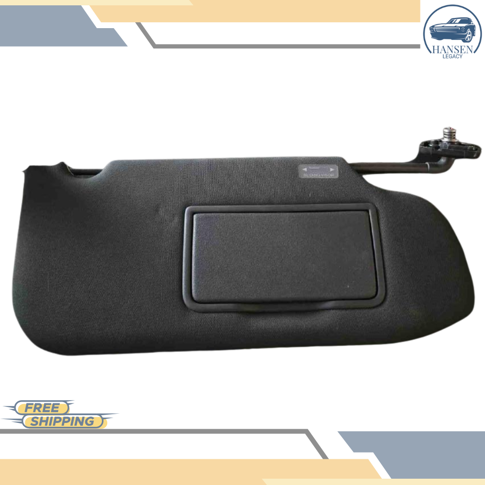 2013–2019 Ford Taurus RH Passenger Sunvisor Sun Visor with Mirror & Light OEM — view 2