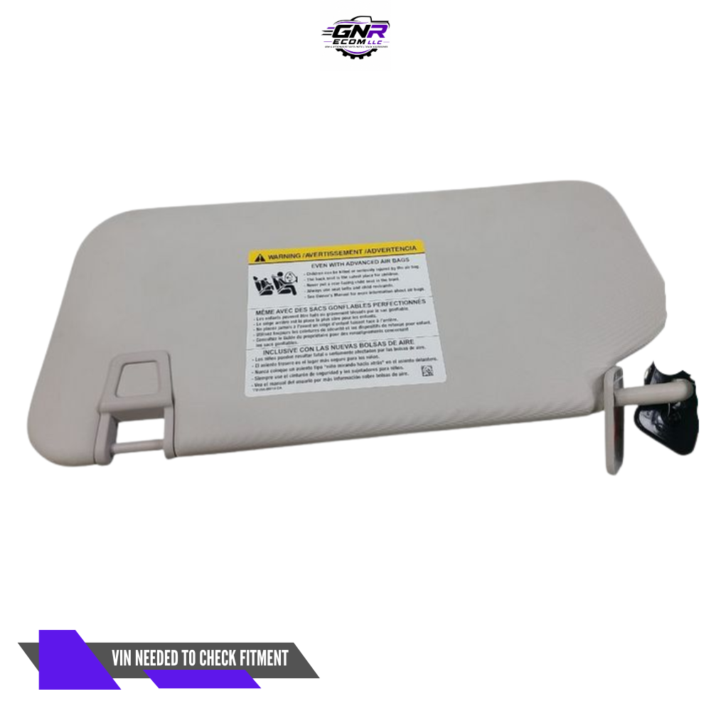 2021–2025 Ford Bronco Sport RH Passenger Sunvisor Sun Visor with Mirror & Light OEM — view 1