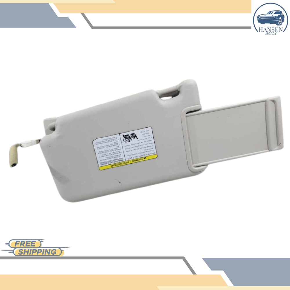 2018–2024 Nissan Kicks Passenger RH Sun Visor OEM — view 1