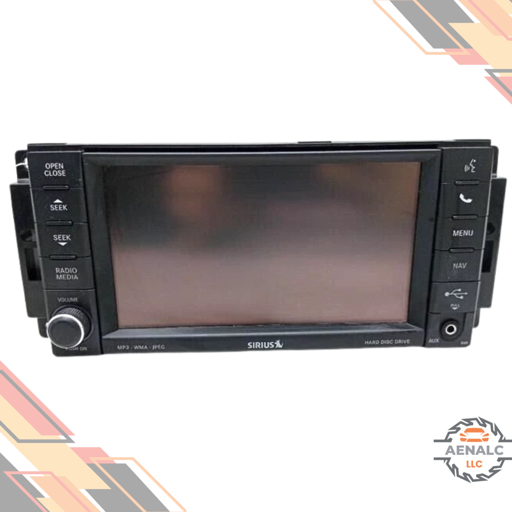 2011–2017 Jeep Wrangler Radio Display Receiver Navigation ID RHR 12 13 14 15 16 — view 1