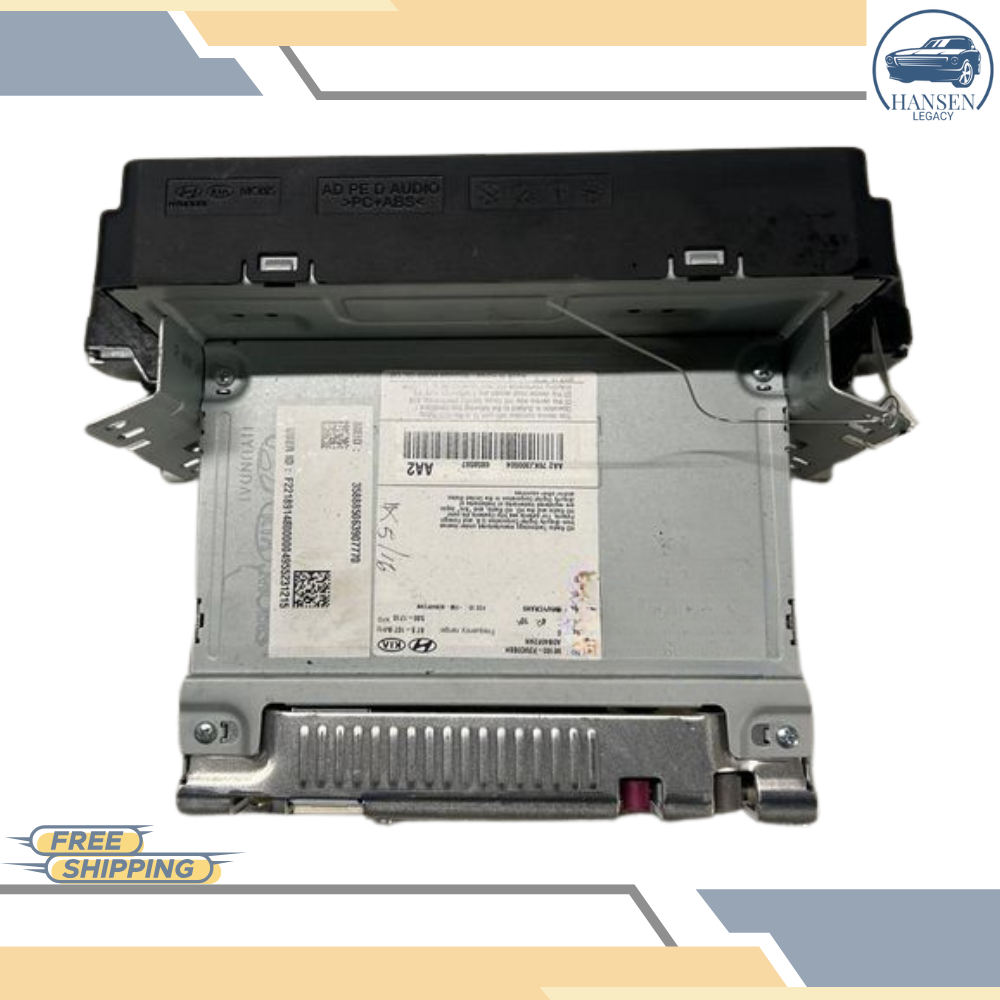 2019–2020 Hyundai Elantra 7" Radio Receiver Display Screen ID 96160F2UC0SSH — view 4