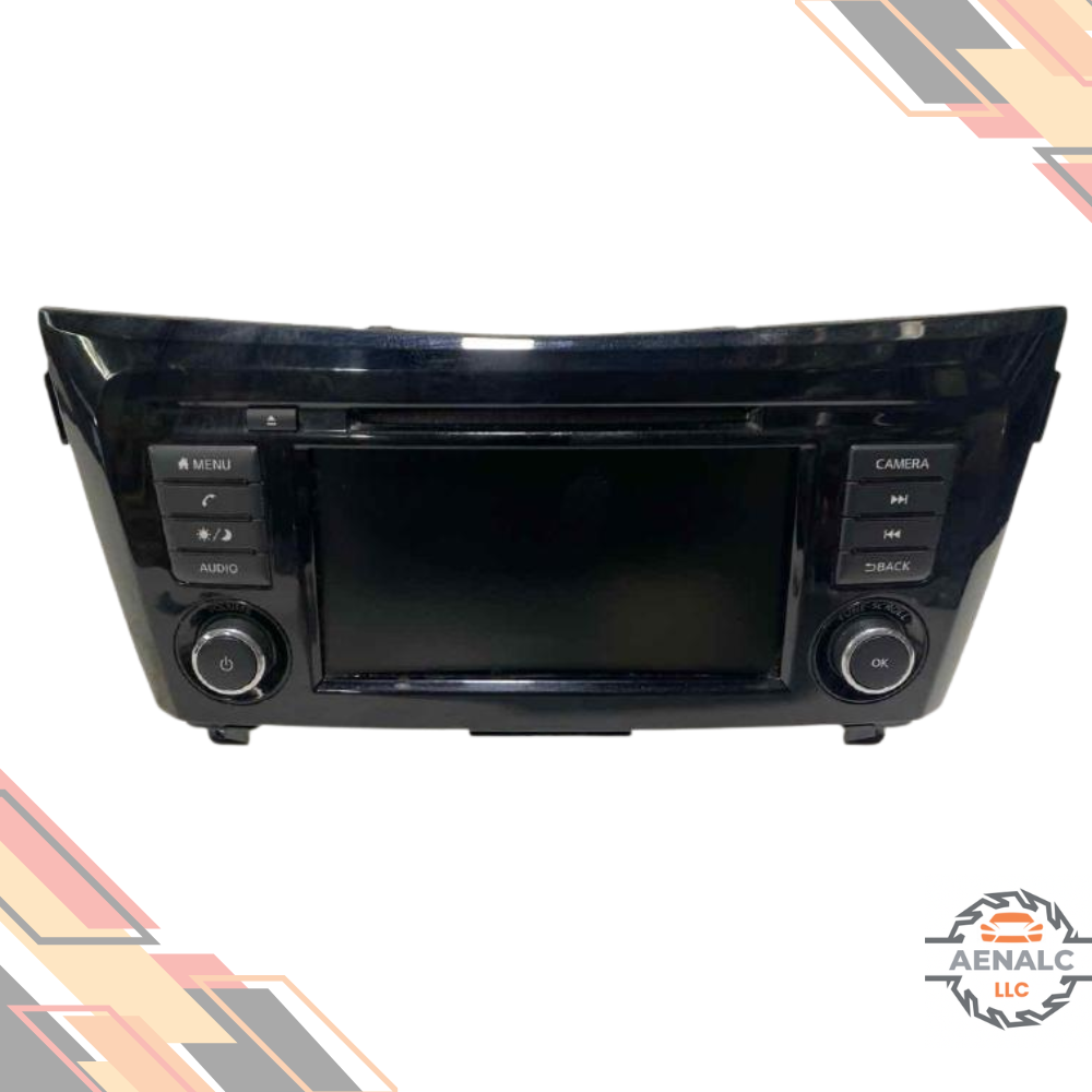 2018–2020 Nissan Rogue Radio Receiver Navigation With Display Screen OEM — view 1