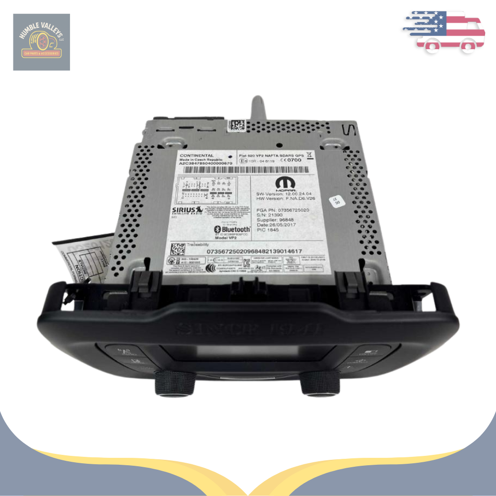 2015–2017 Jeep RENEGADE 5" Touch Radio Display Receiver Satellite OEM — view 2