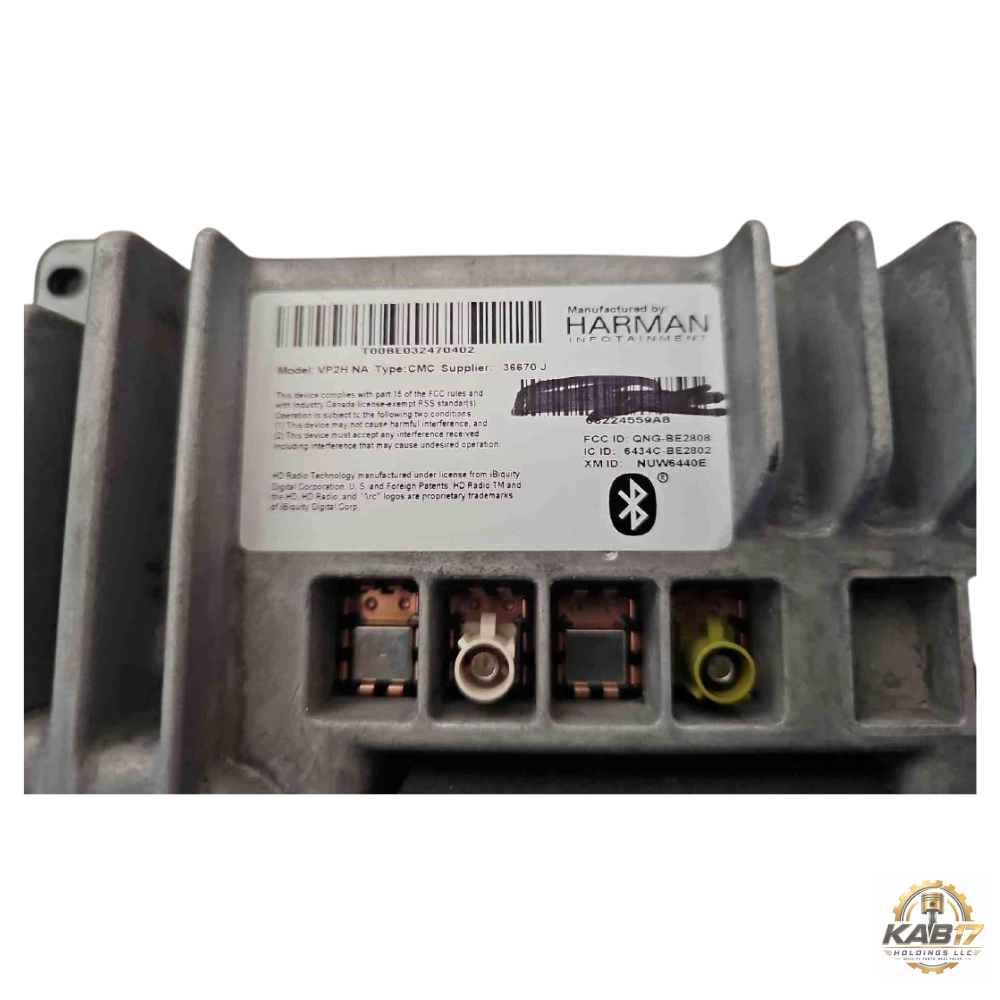 2014 Jeep Grand Cherokee Radio Receiver 5.0 Display Satellite OEM — view 4