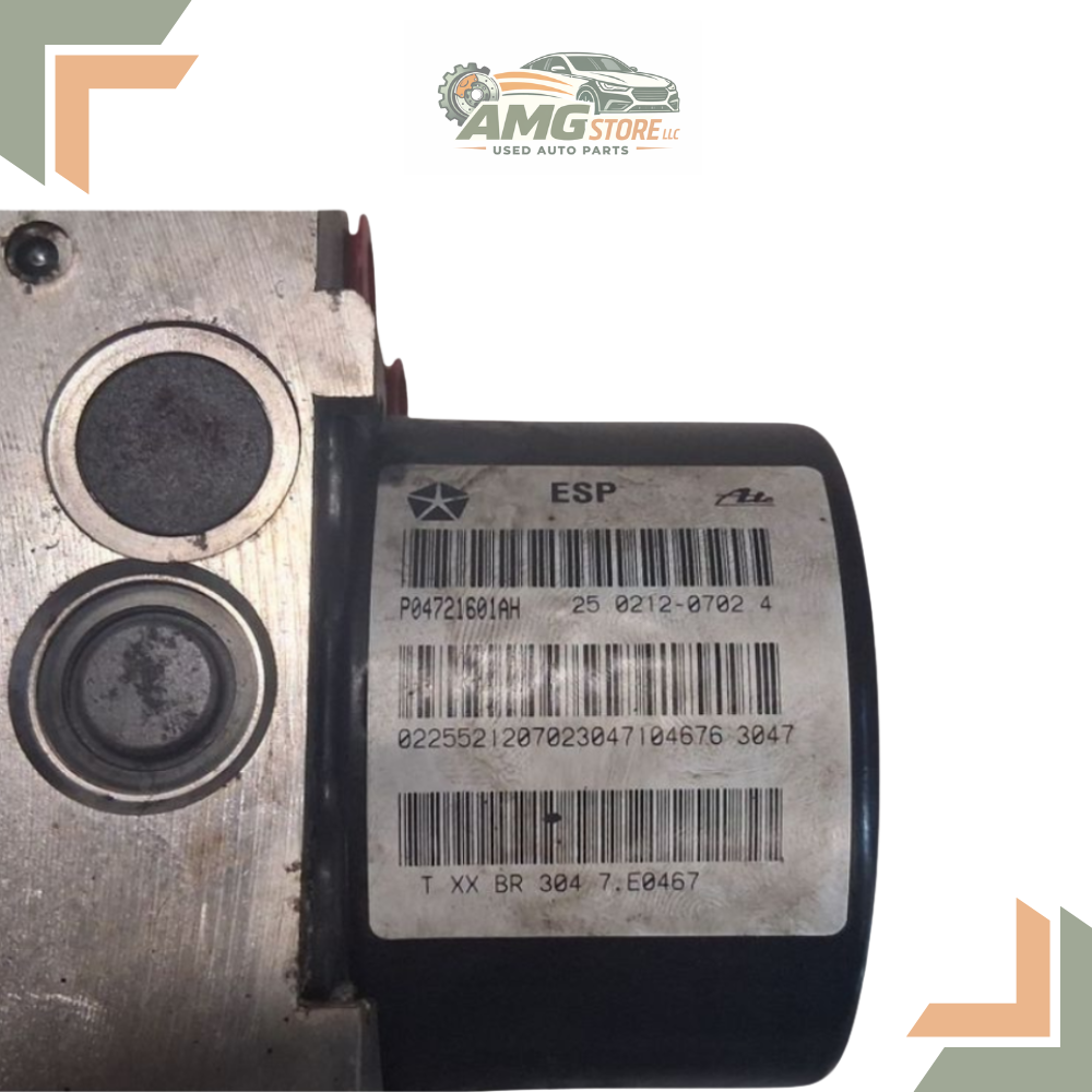 2008 Dodge Caravan Anti Lock Brake Assembly ABS 08 — view 4