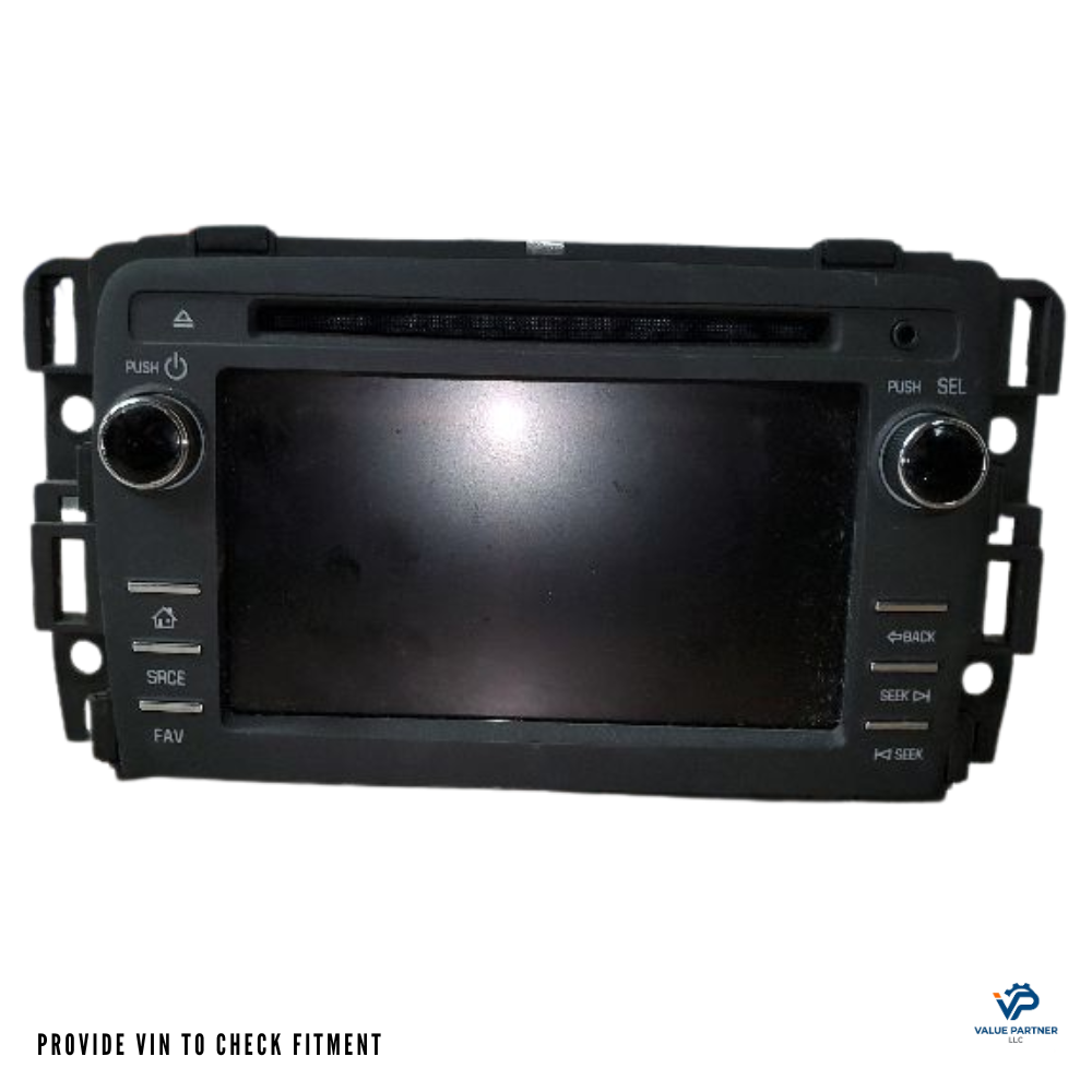 2015–2016 Chevrolet Traverse Radio CD Player with Display Screen OPTION UI6 OEM — view 1