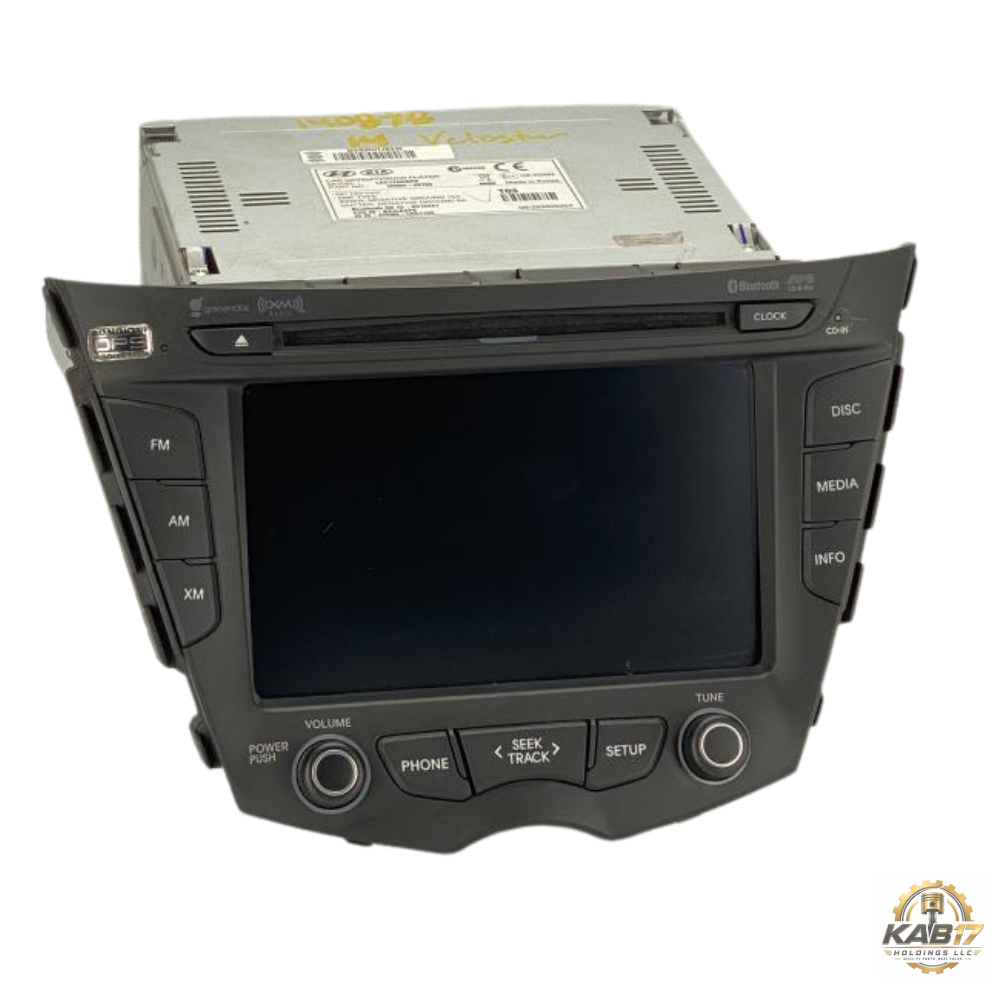 2012–2015 Hyundai Veloster Radio Display Receiver Satellite CD OEM — view 1