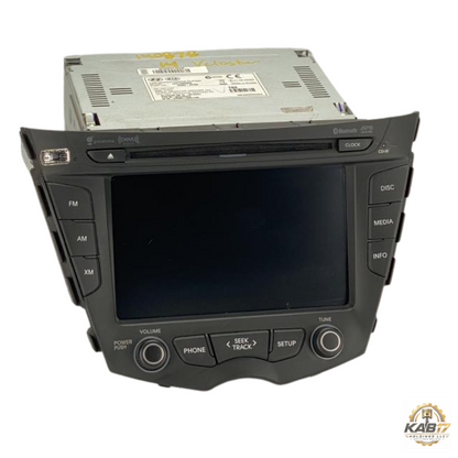 2012–2015 Hyundai Veloster Radio Display Receiver Satellite CD OEM — view 1