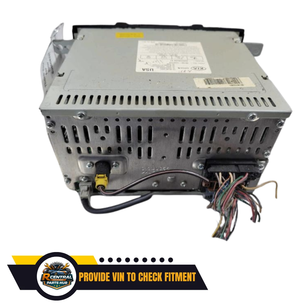 2010–2012 KIA Sorento Radio Receiver CD Player Bluetooth Sirius Satellite OEM — view 2
