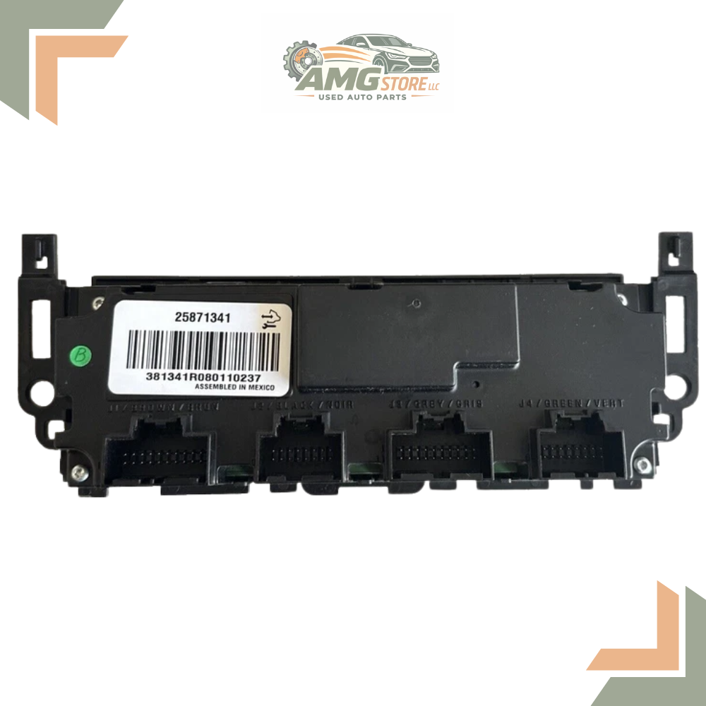 2007–2011 GMC Yukon Dash Mounted Heater AC Temperature Control OEM — view 2