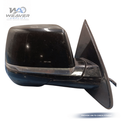 2015–2020 Cadillac Escalade Right Passenger Side Door Mirror Black Surround View — view 1