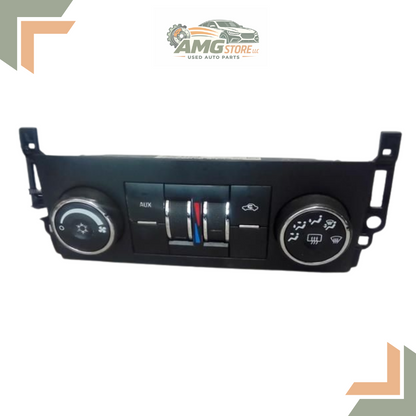2007–2009 Chevrolet Tahoe A/C AC Heater Temperature Controls 07 08 09 — view 1
