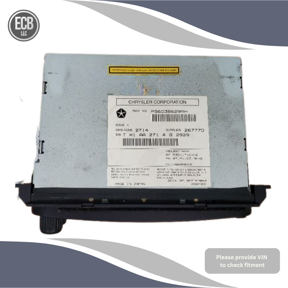 2003–2007 Dodge Chrysler Jeep Radio Receiver with Navigation Option Rb1 OEM — view 2