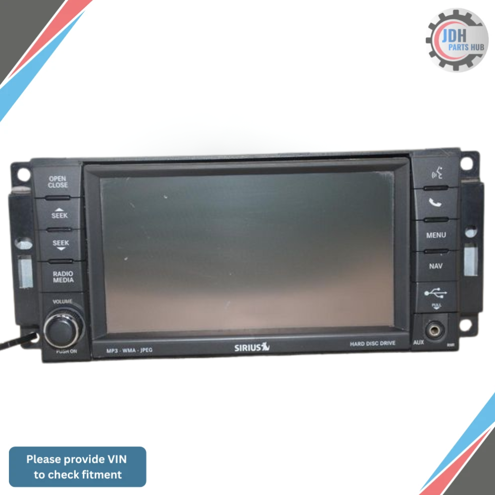2013 Chrysler 200 AM-FM-CD-DVD-H<wbr/>DD Navigation UConnect Radio RHR OEM — view 1