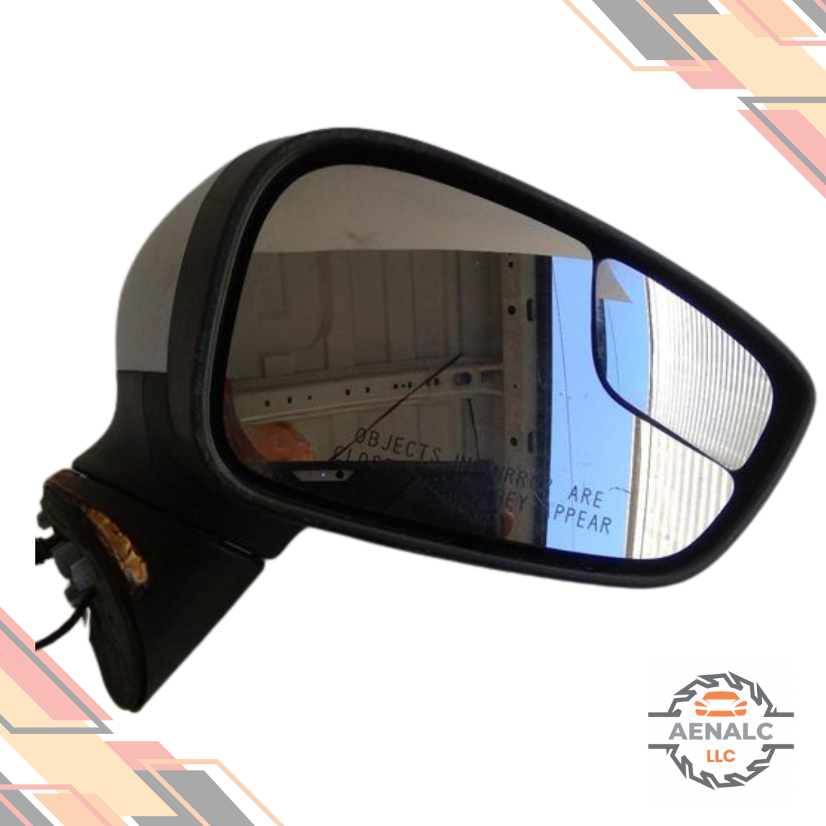 2011–2019 Ford Fiesta Passenger Right Side View Door Mirror Assembly Silver RH — view 3