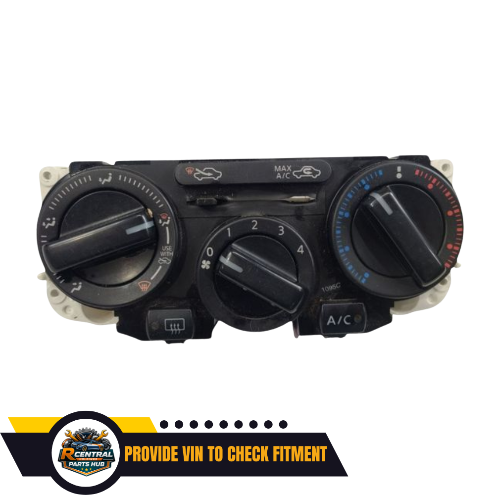 2010–2012 Nissan Versa A/C AC Temperature Climate Heater Unit — view 1