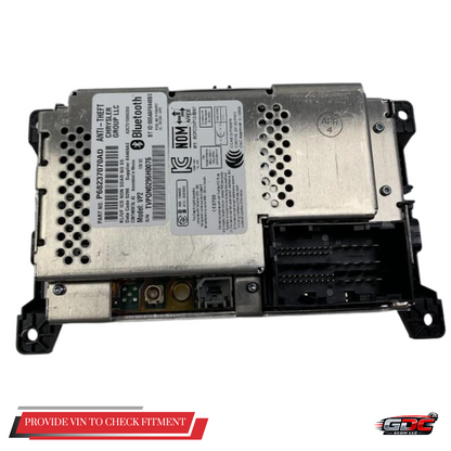 2016 Jeep Cherokee Display Screen Bluetooth Radio Receiver OEM — view 2