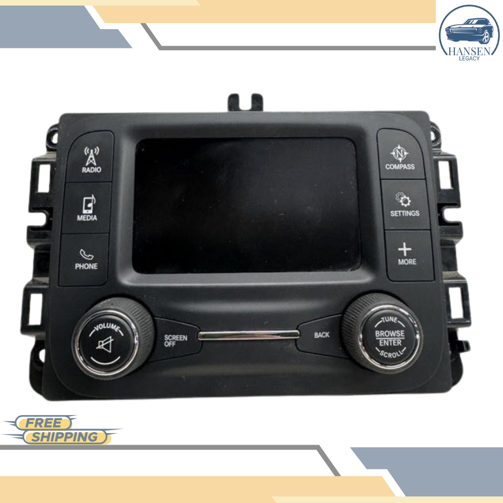 2016 Dodge Ram 1500 2500 3500 Radio Receiver 5" Screen Satellite Option RA2 16 — view 1