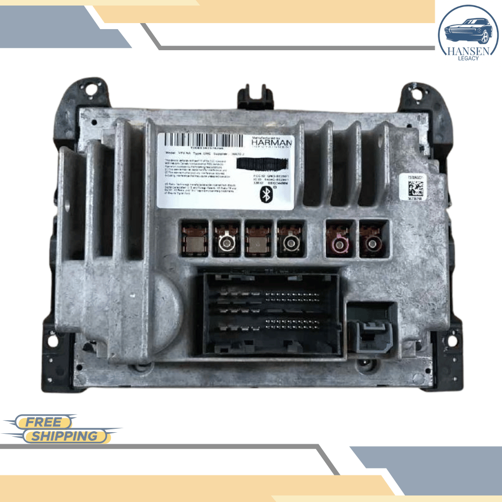 2014 Dodge Durango AM FM Radio Receiver Navigation With Display Screen OEM — view 2
