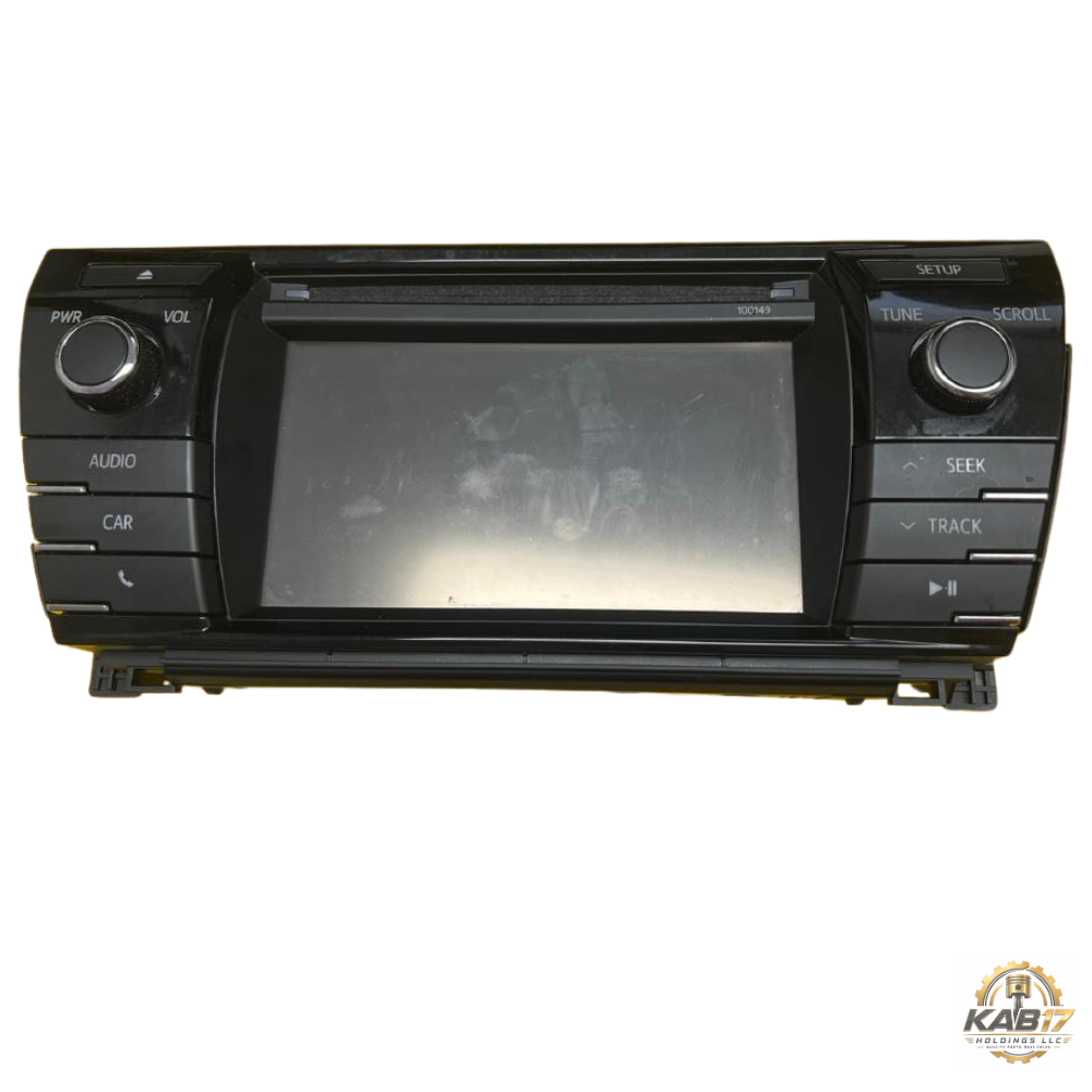 2014–2016 Toyota Corolla Radio Touchscreen Display CD OEM — view 1
