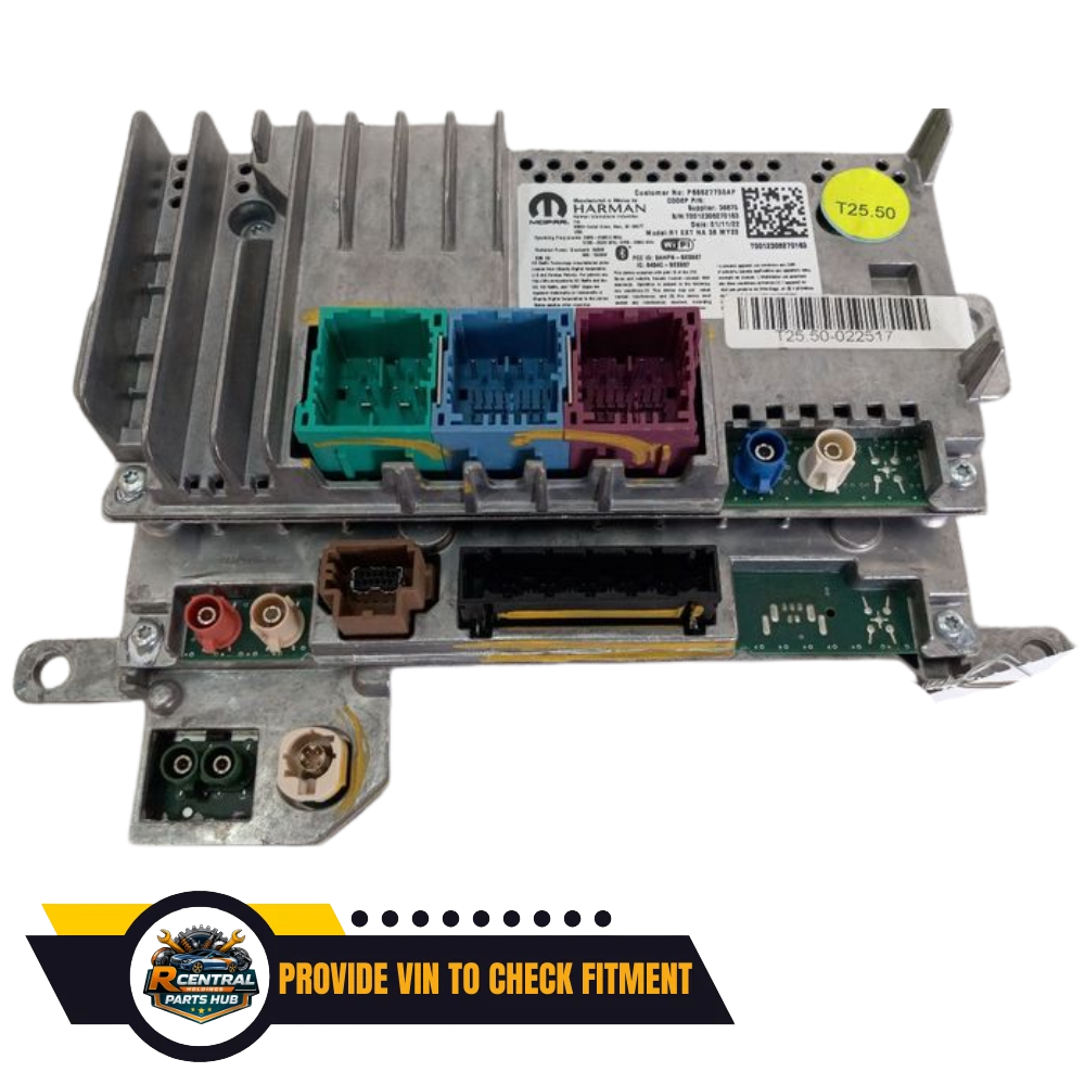 2022–2024 Jeep Grand Cherokee WL Navigation HD Radio Media Receiver OEM — view 1