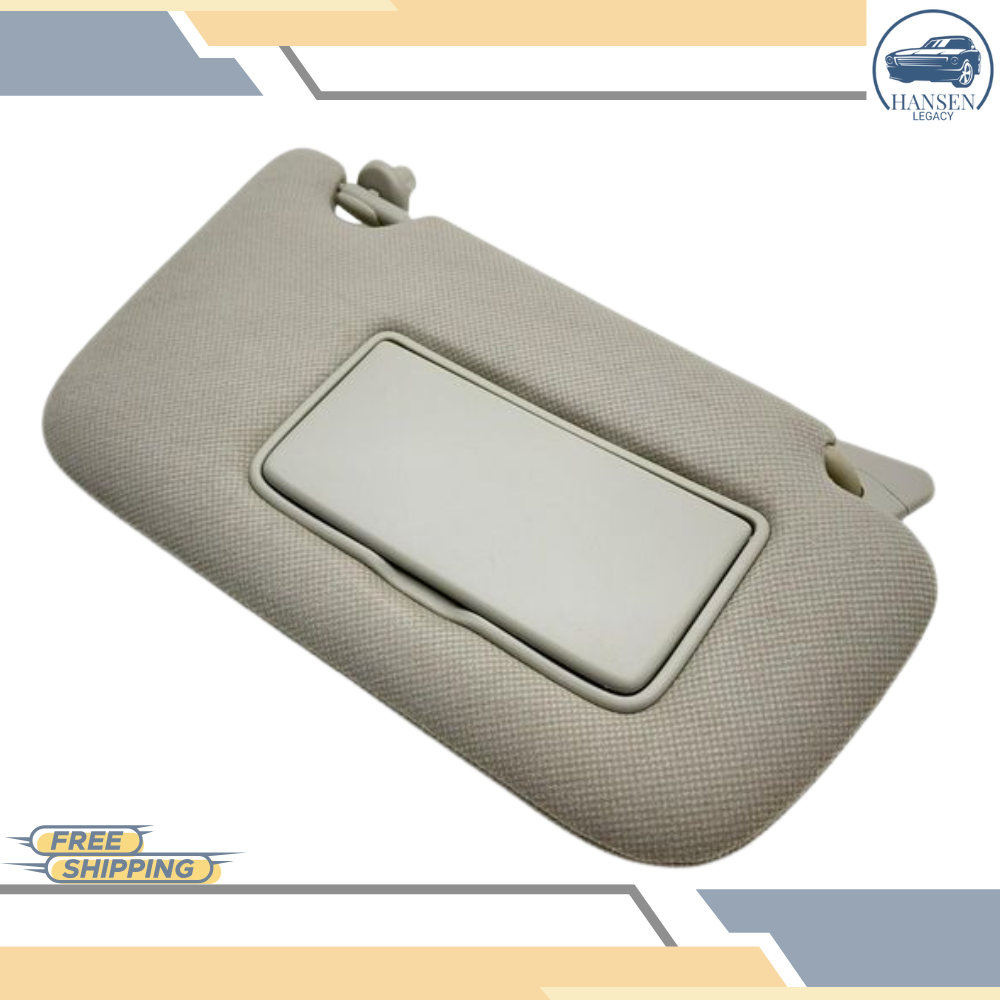 2013–2019 Nissan Sentra RH Passenger Sunvisor Sun Visor with Mirror OEM — view 4