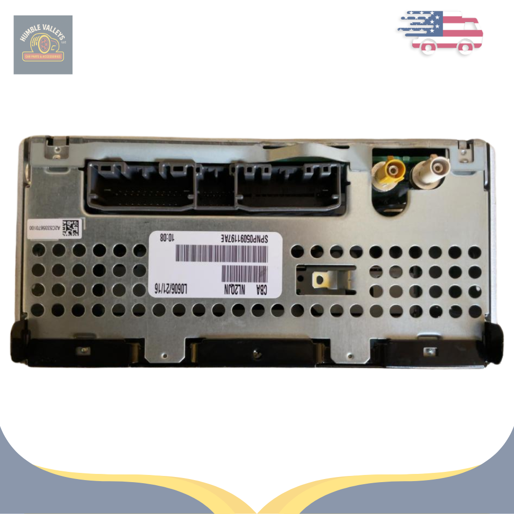 2012–2017 Jeep Patriot AM FM CD MP3 Player Satellite Radio Receiver ID RES OEM — view 3