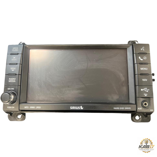 2011 Jeep Grand Cherokee Radio Receiver Display Screen Navigation ID RER OEM — view 1