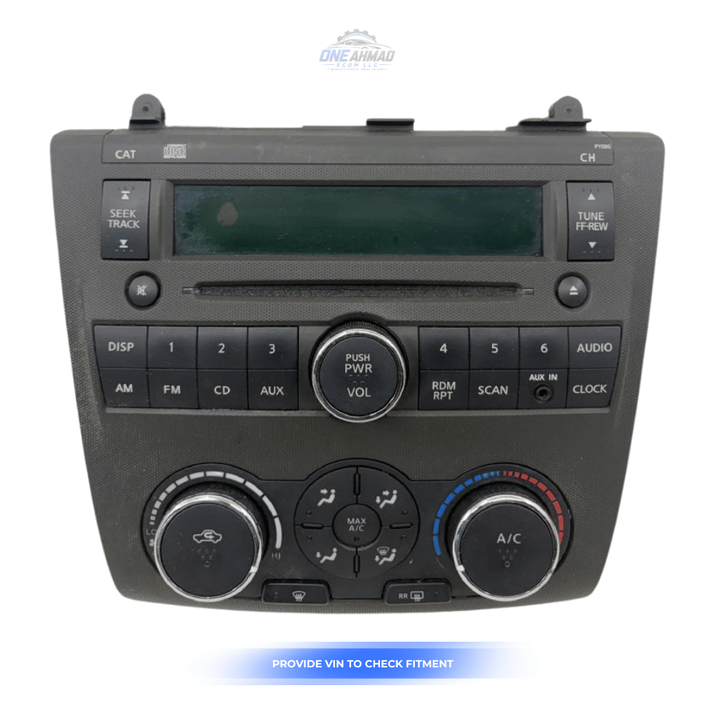 2010–2012 Nissan Altima AM FM CD Player Radio Receiver without navigation system OEM — view 1