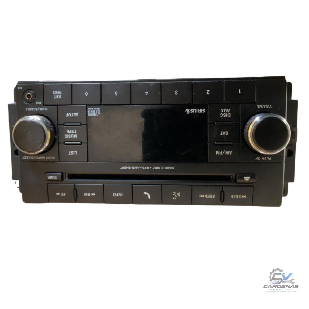 2012–2017 Jeep Patriot MP3 CD with Satellite Radio Receiver Face ID RES OEM — view 1
