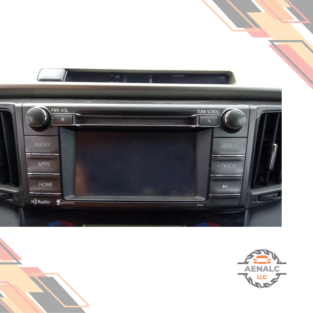2014–2015 Toyota RAV4 Radio Display Receiver CD 100326 100325 OEM 0R100 or 42200 — view 1