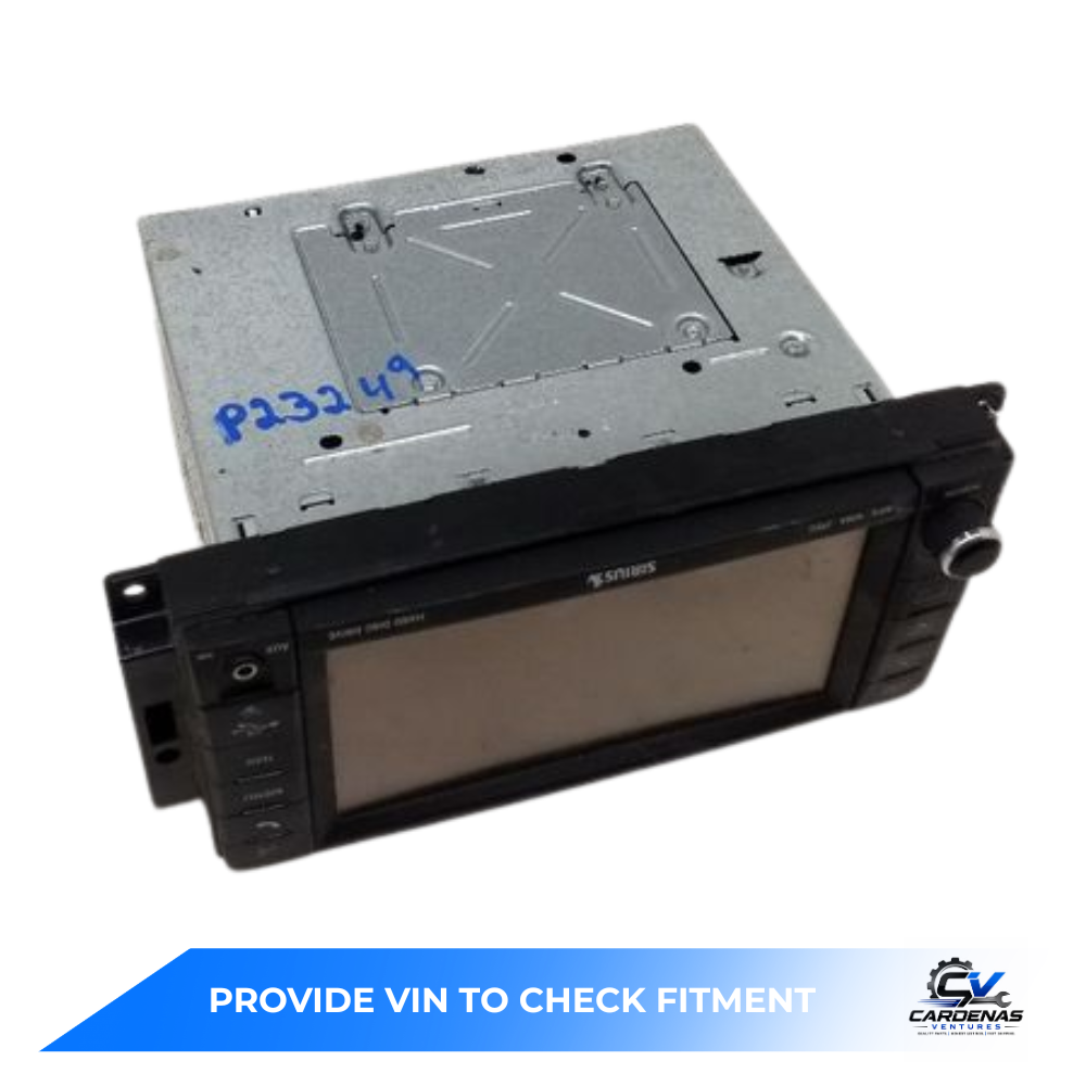 2013 Chrysler 200 AM-FM-CD-DVD-H<wbr/>DD Navigation UConnect Radio RHR OEM 13 — view 2