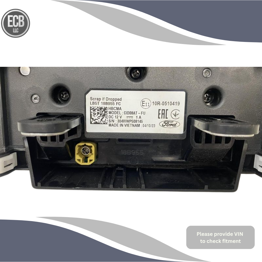 2020–2024 Ford Explorer Info Gps Tv Navigation 8" Display Screen Center Dash OEM — view 3