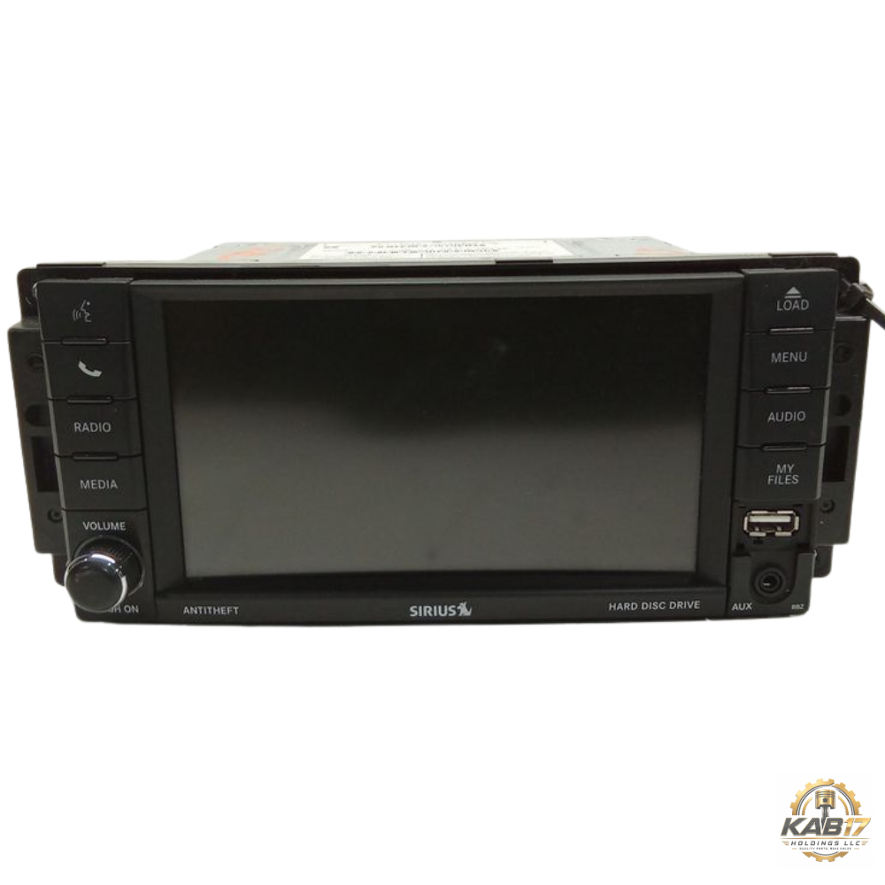 2013–2019 Dodge Caravan AM FM CD Satellite Radio Receiver RBZ — view 1