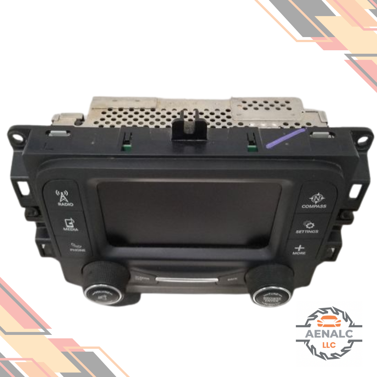 2015 Dodge Ram 1500 2500 5" Radio Receiver Head Unit with Satellite OEM Tested 15 — view 2