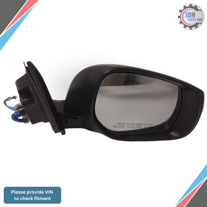 2014–2021 Infiniti Q50 Right Passenger Side Door Mirror Heated Gray OEM — view 1