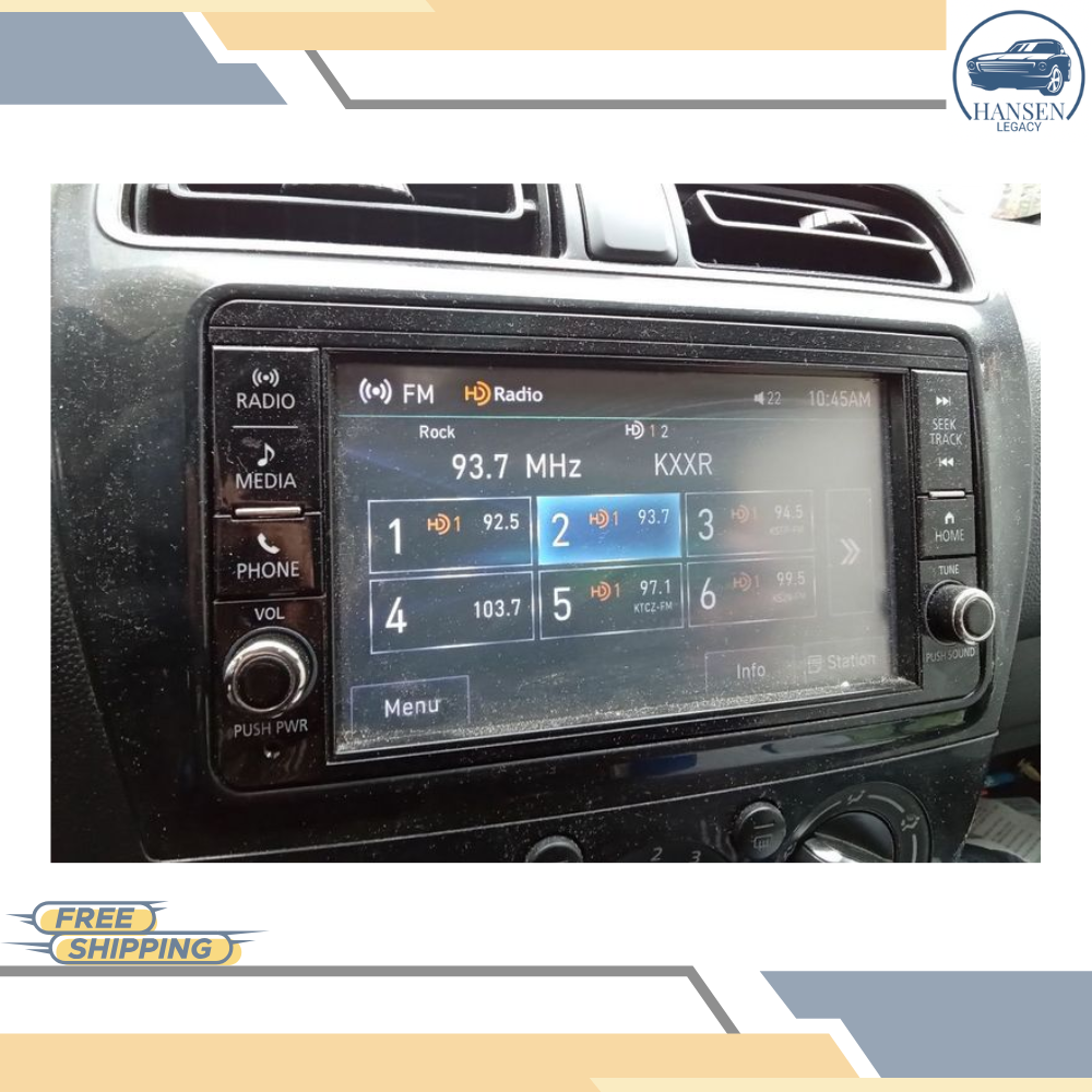2018–2024 Mitsubishi Outlander 7" Touch Screen Display Radio Receiver OEM — view 3