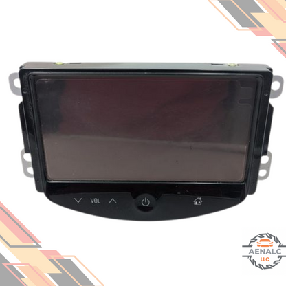 2015–2016 Chevrolet Sonic Radio Receiver Display Screen — view 1