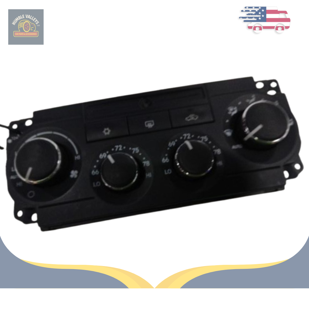 2008–2010 Dodge Charger AC Heater Climate Temperature Control Assembly — view 2