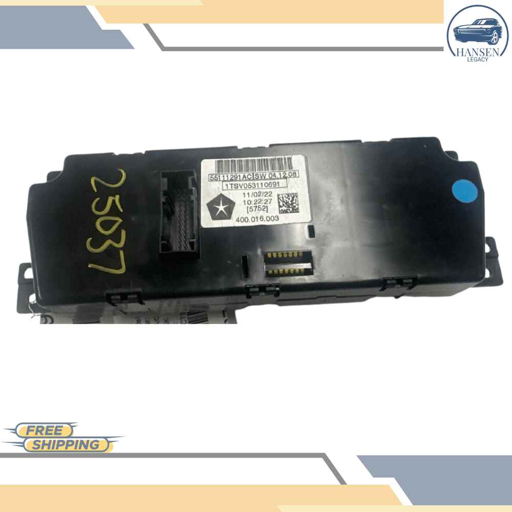 2010–2012 Dodge Ram 2500 AC Heat Climate Automatic Dual Zone Temperature Control — view 2