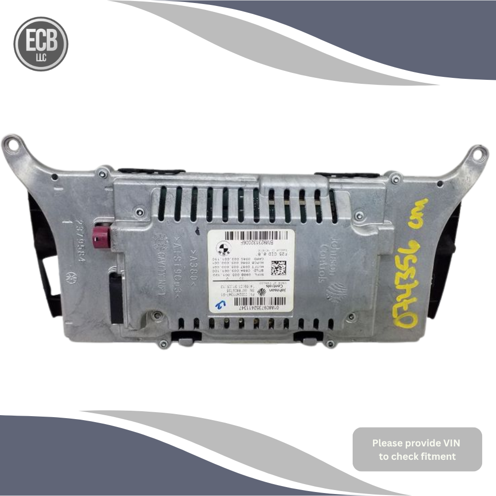 2011–2017 BMW X3 Radio Display Screen OEM — view 2