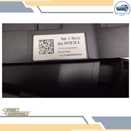 2017–2020 Chevrolet Tahoe Radio Control Panel With Display Screen OEM — view 4