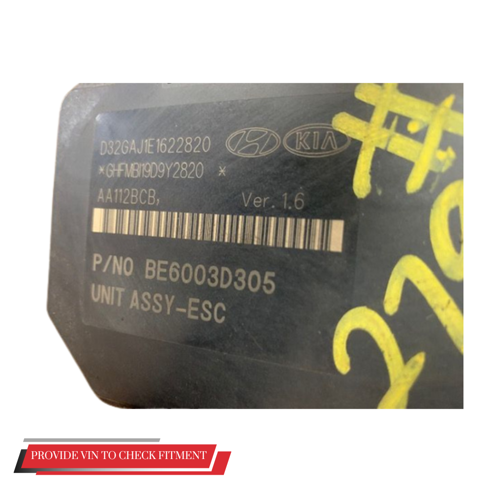 2013–2014 HYUNDAI SONATA HYBRID ABS Anti Lock Brake Actuator Pump OEM 589204R600 — view 2