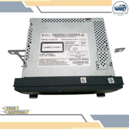 2015 Nissan Sentra CD Player Radio Receiver Navigation With Display Screen OEM — view 4