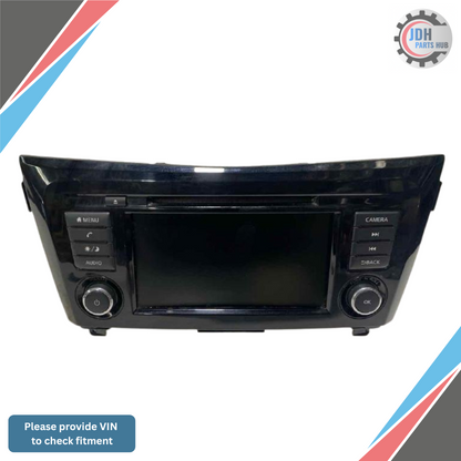 2018–2020 Nissan Rogue AM FM CD Radio Display Receiver Navigation OEM — view 1
