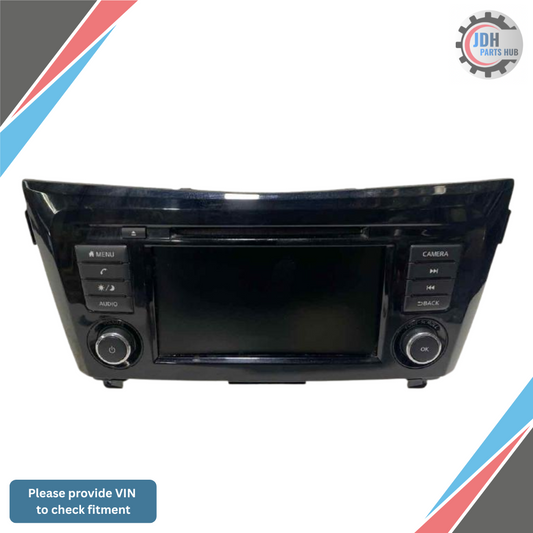 2018–2020 Nissan Rogue AM FM CD Radio Display Receiver Navigation OEM — view 1