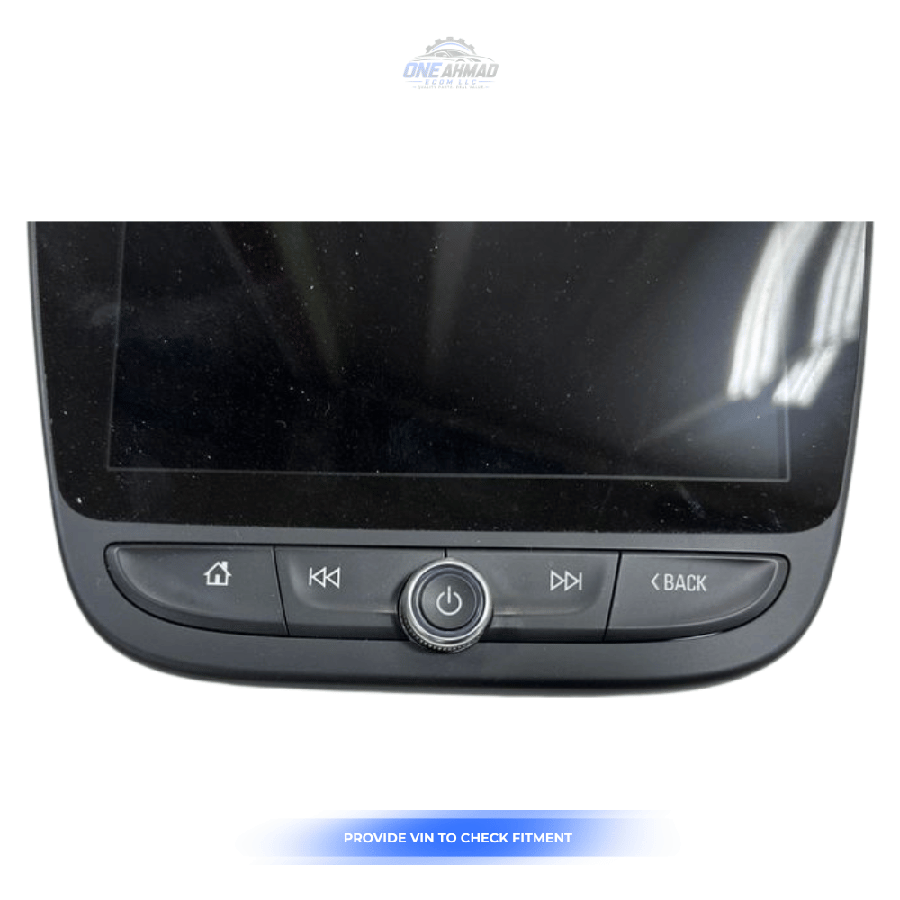 2019–2020 Chevrolet Malibu Control Panel Controller Display Screen 84567687 OEM — view 2